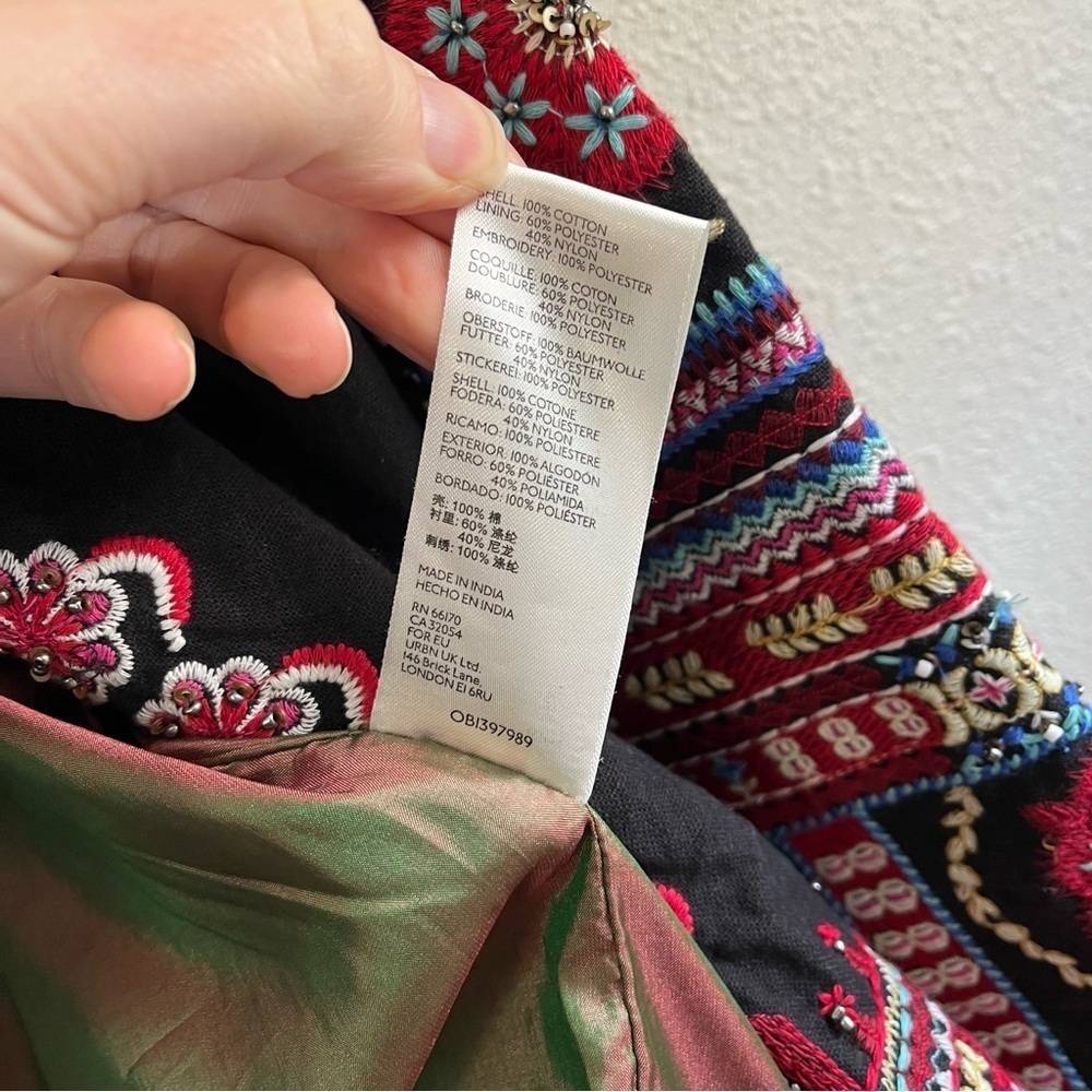BY ANTHROPOLOGIE Abstract Embroidered Jacket - Picture 10 of 11